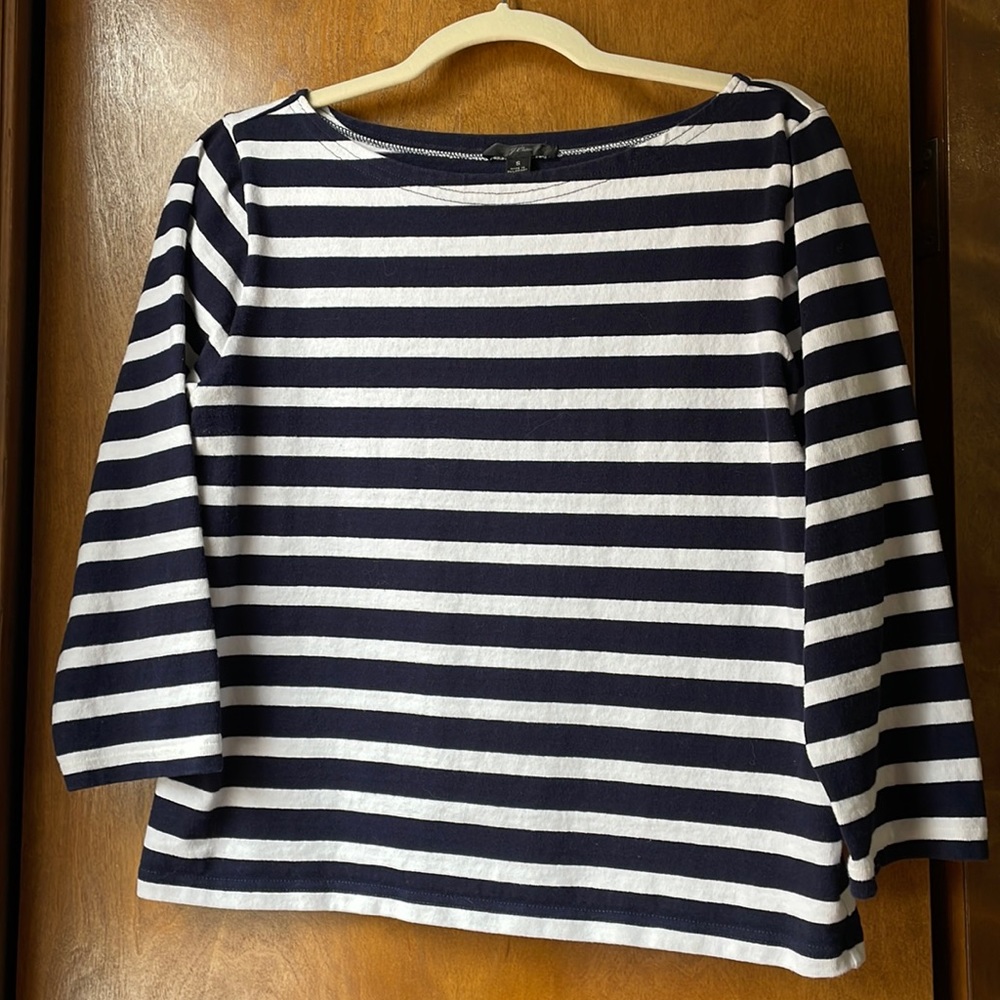 J Crew 3/4 Sleeve Tee